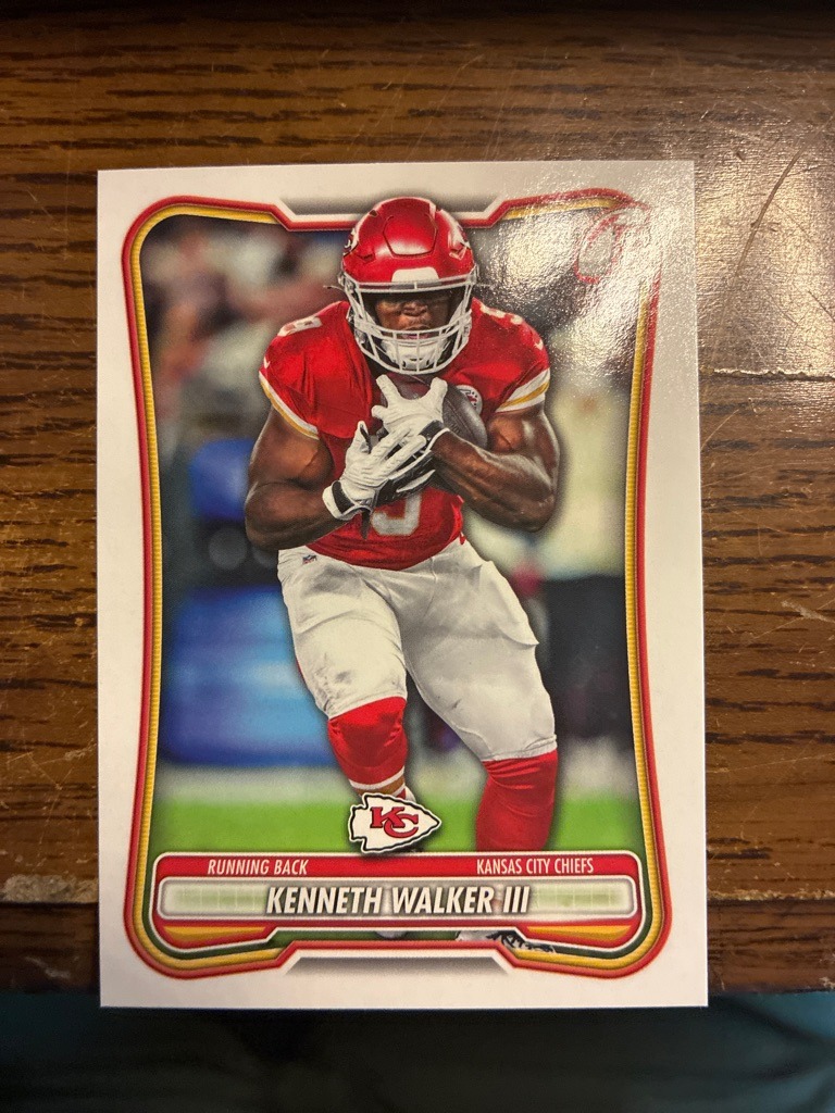 Kenneth Walker III (Error Card / Mismatched Name)