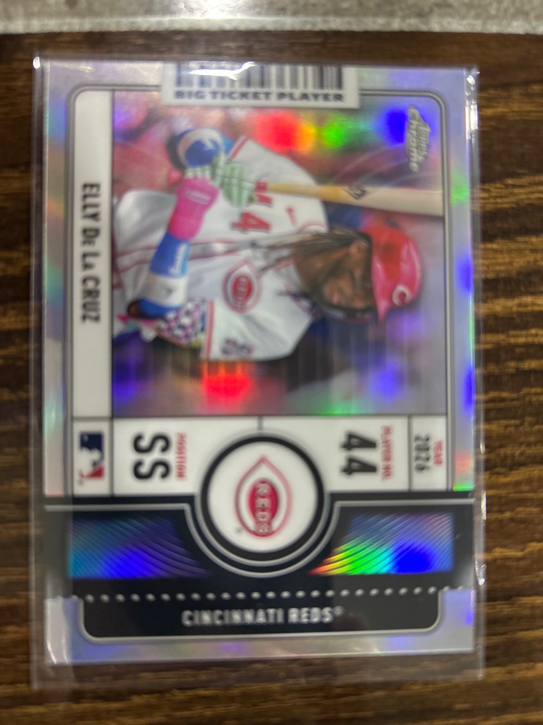 Elly De La Cruz (Note: This is actually a baseball card, not a football card)