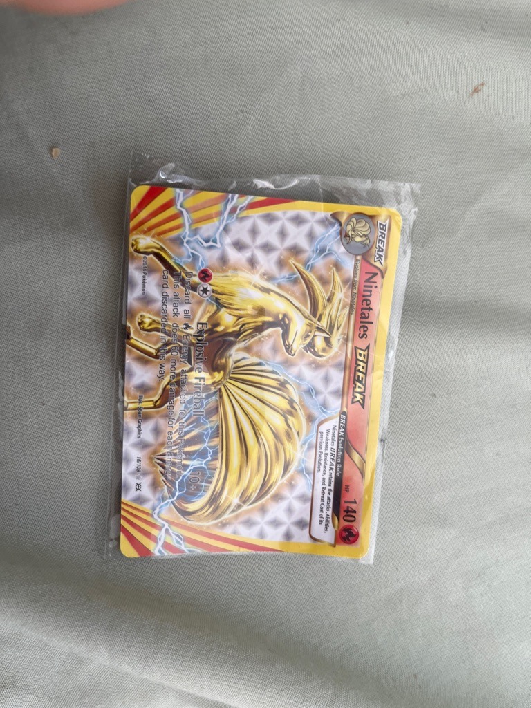 N/A (Non-Football Card Identified: Ninetales)