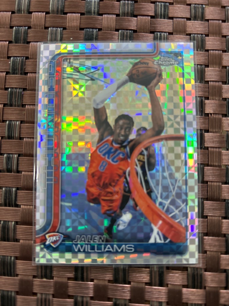 Jalen Williams (Note: This is a basketball card, not a football card)