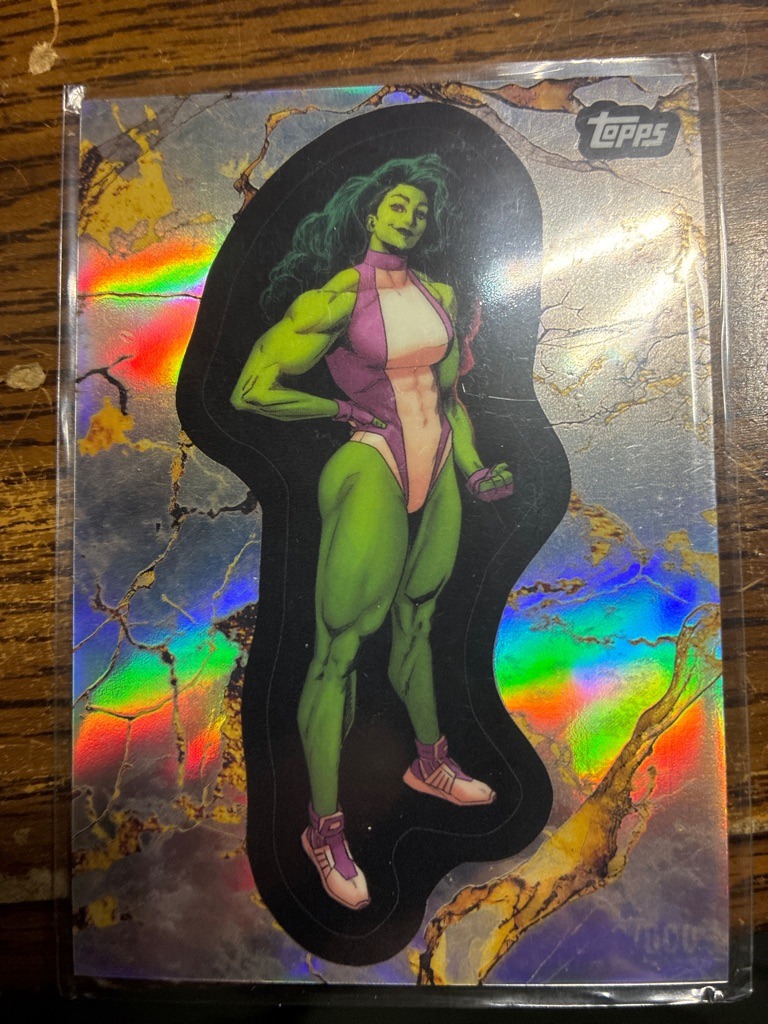 Not a football player (Features She-Hulk / Jennifer Walters, a fictional Marvel Comics character)