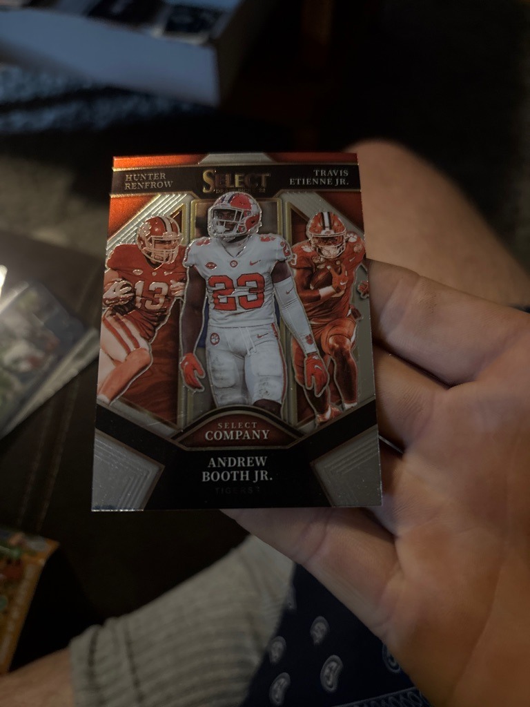 Travis Etienne Jr., Hunter Renfrow, Andrew Booth Jr.