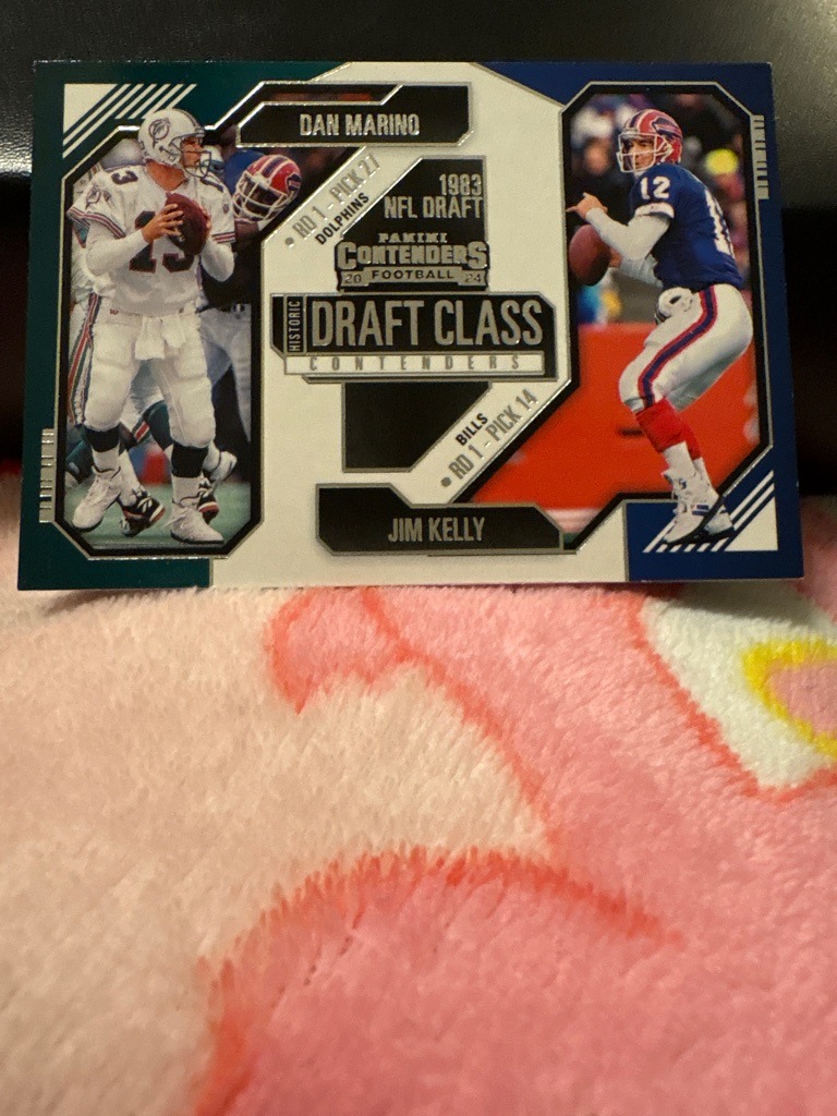 Dan Marino and Jim Kelly