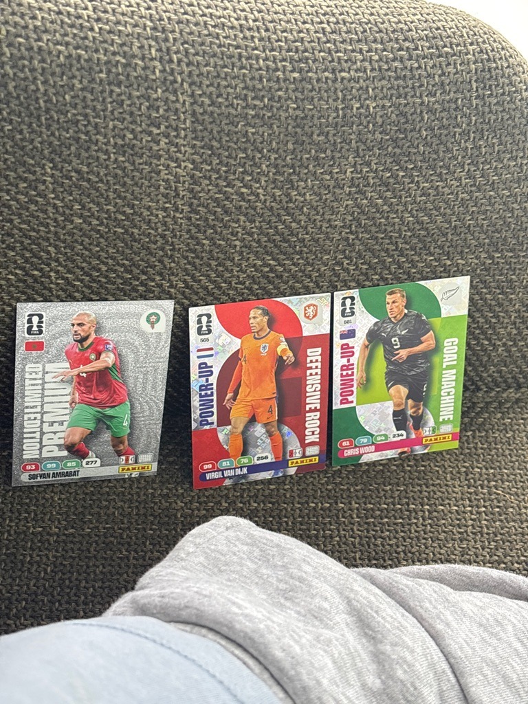 Sofyan Amrabat, Virgil van Dijk, and Chris Wood