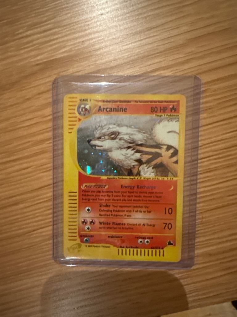Not a football player: Arcanine (Pokémon)