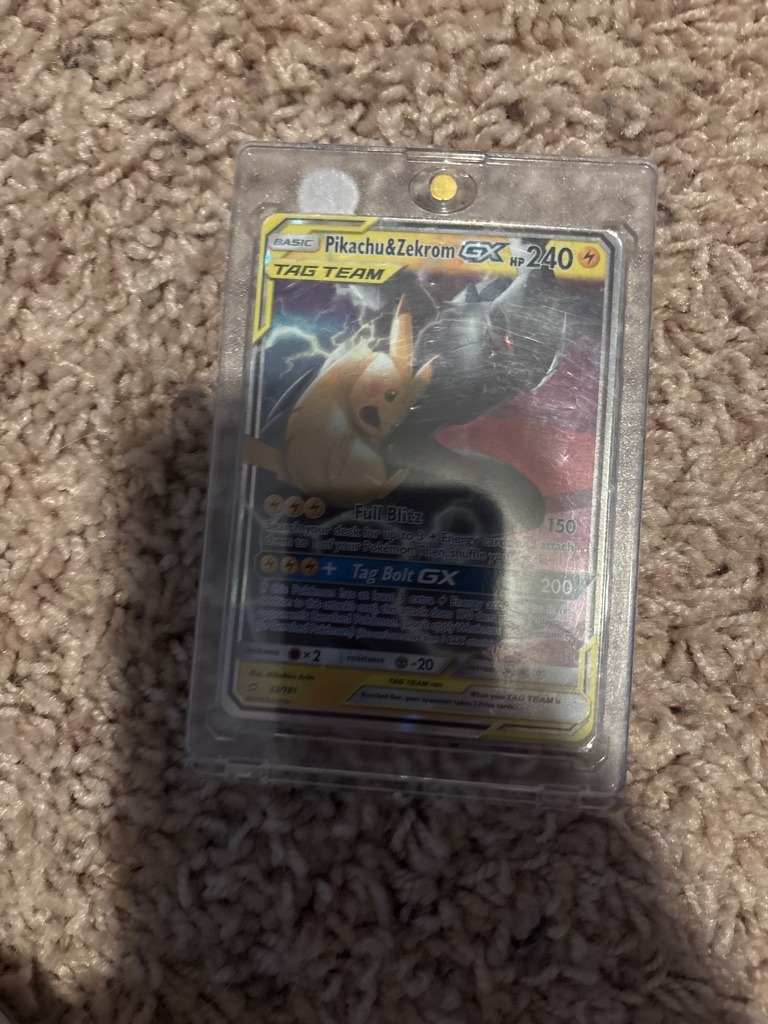Not a football player (Pikachu & Zekrom from Pokémon TCG)