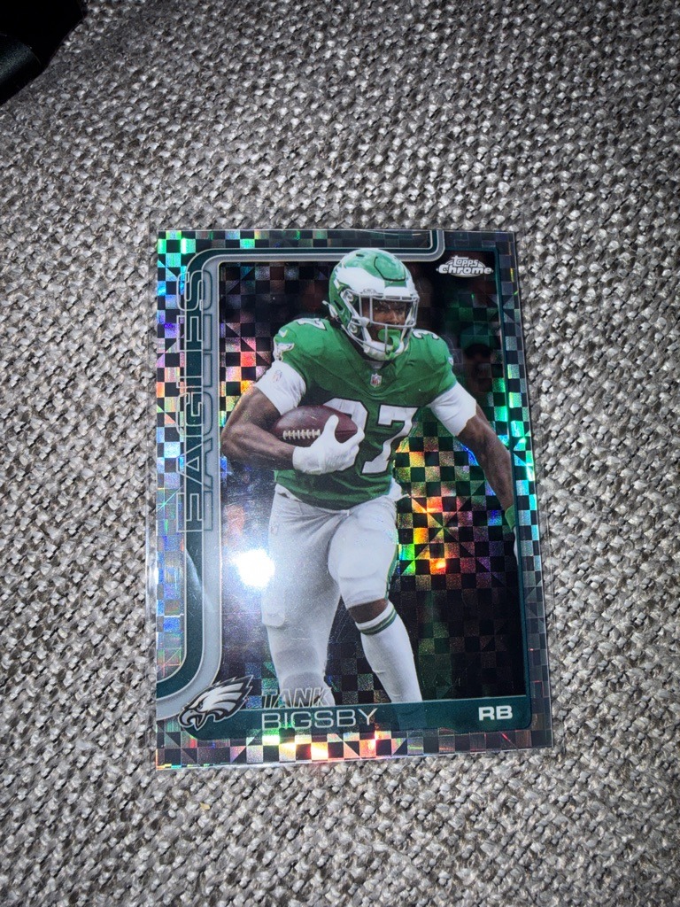 Tank Bigsby (Note: Visually depicted in a uniform/context error, actual rookie card player is usually with Jacksonville Jaguars, but card reads Tank Bigsby)