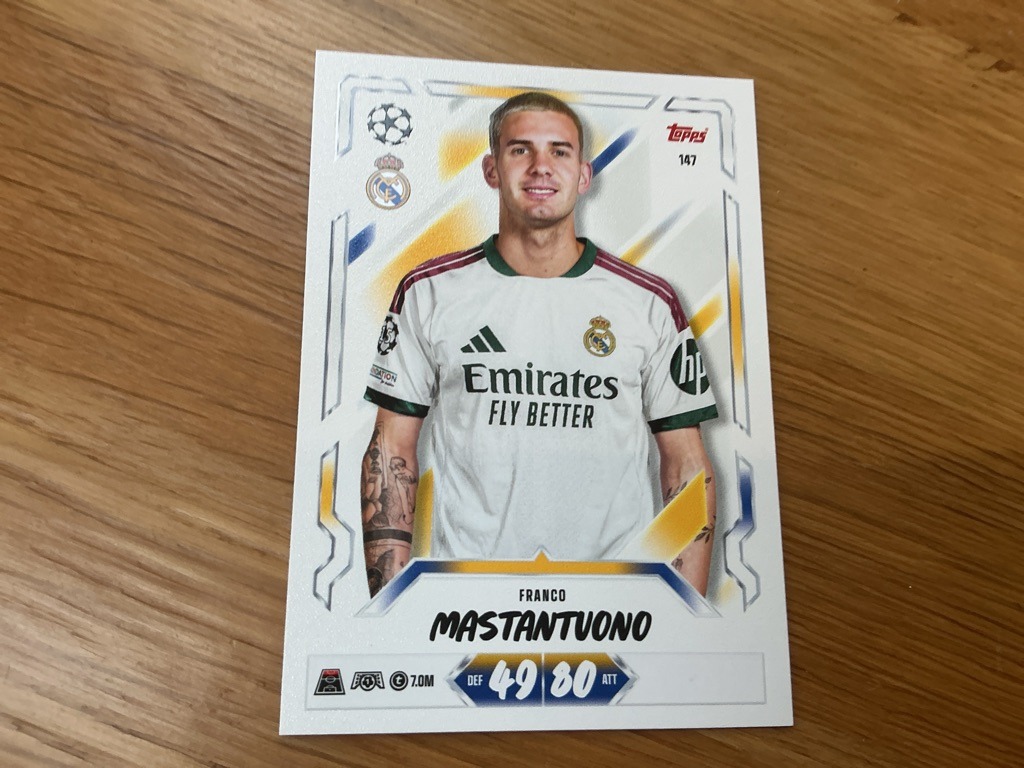 Franco Mastantuono (Note: Soccer player shown, but provided per image context)