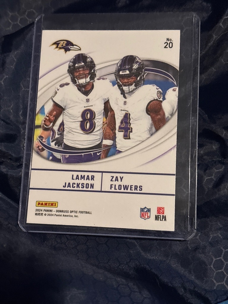 Lamar Jackson and Zay Flowers