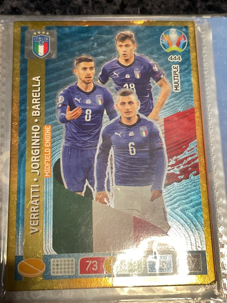 Marco Verratti, Jorginho, and Nicolò Barella