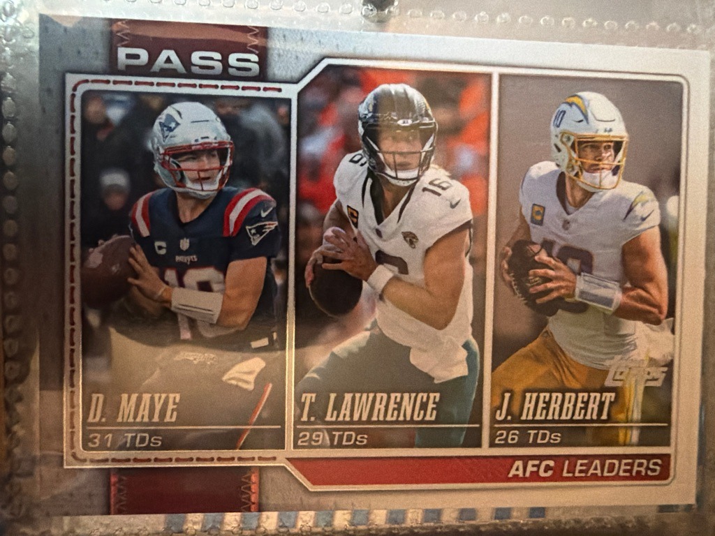 Drake Maye, Trevor Lawrence, Justin Herbert