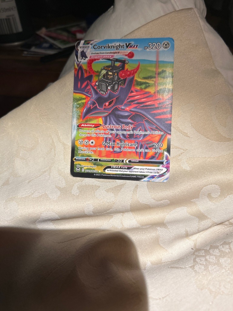 Corviknight (Note: This is a Pokémon Card, not a Football Player)