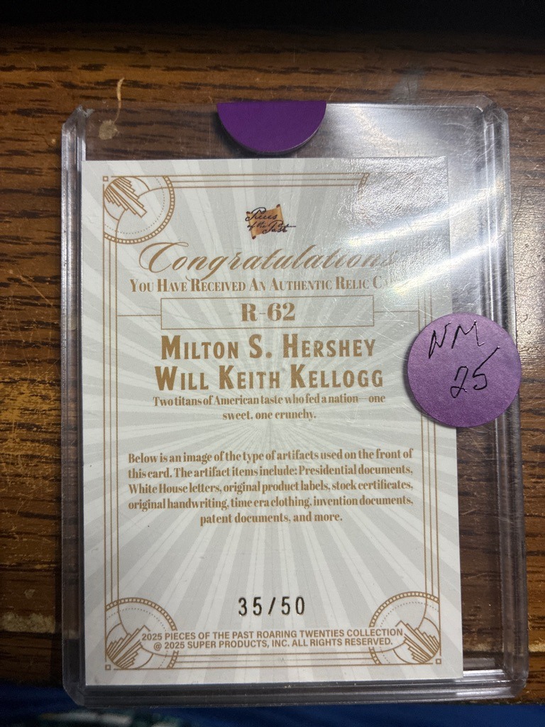 Milton S. Hershey and Will Keith Kellogg