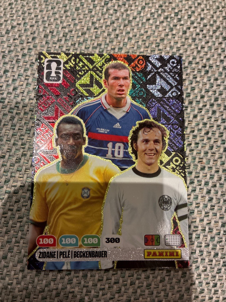 Zinedine Zidane, Pelé, Franz Beckenbauer