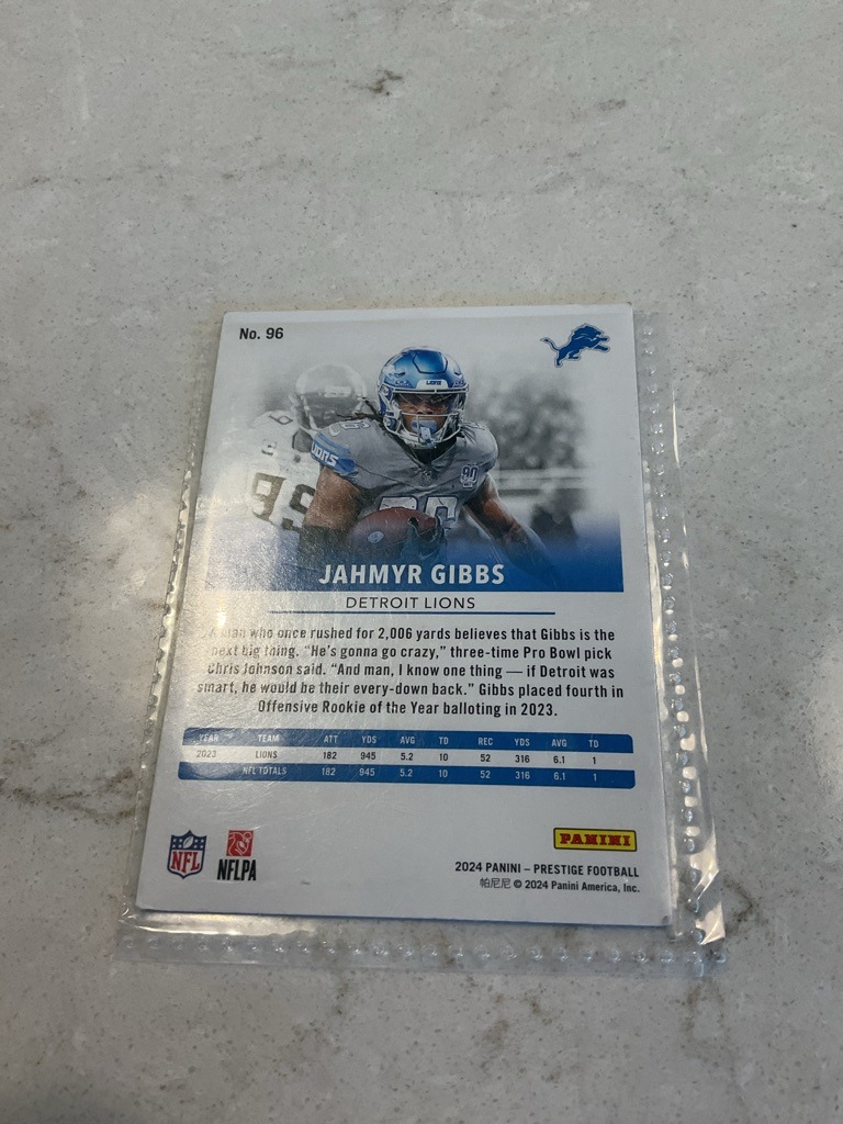 Jahmyr Gibbs